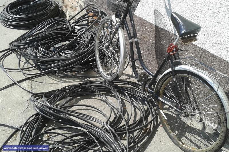 Ukrad 700 metrw kabli –by to przewie ukrad rwnie rower